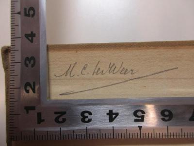- (Terweer, M. C.), Von Hand: Autogramm; 'M. C. Terweer'. ;16 E 126&lt;2&gt; : Mittelmeerbilder : gesammelte Abhandlungen zur Kunde der Mittelmeerländer (1913)