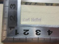 - (Heffer, Karl), Stempel: Name; 'Karl Heffer'. 