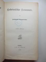 4 F 279&lt;6&gt;-2 : Wanderjahre in Italien (1889)