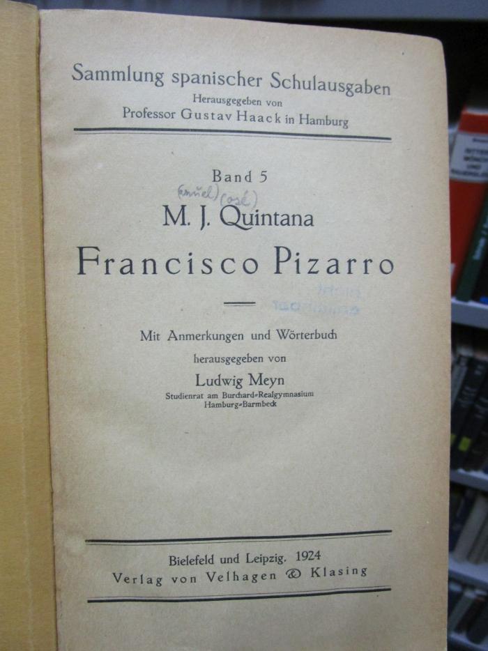 Ad 67: Francisco Pizarro (1924)