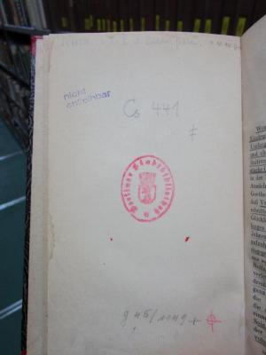 Cs 441: Balzac : sein Leben und seine Werke (1913)