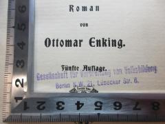 - (Gesellschaft für Verbreitung von Volksbildung), Stempel: Name, Ortsangabe; 'Gesellschaft für Verbreitung von Volksbildung
Berlin N.W. 21, Lübecker Str. 6.'. 