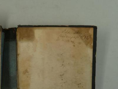 - (Rosenstein), Von Hand: Ortsangabe, Name; 'Rosenstein
Frauengasse N° 43'. 