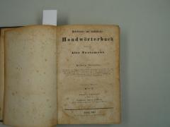  Hebräisches und chaldäisches Handwörterbuch über das Alte Testament. Erster Theil א - מ. (1857)
