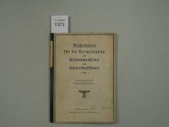  Richtlinien für die Veranlagung der Einkommensteuer und Körperschaftsteuer. (1937)