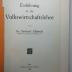5 X 1547 : Einführung in die Volkswirtschaftslehre (1935)