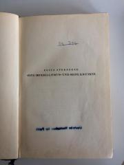 Ba 736 (ausgeschieden) : Der Imperialismus und seine Kritiker (1929)