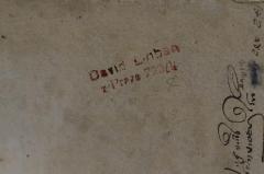- (Loben, Paul), Stempel: Name, Ortsangabe; 'David Loben
v Praze 7930'. 