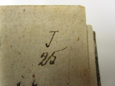  Eine Geschichte politischer Verketzerungssucht, in Deutschland, im letzten Jahrzehend des 18ten Jahrhunderts : Ein Beytrag zu Geschichte des Aristokratism in den Hessen-Darmstädtischen Landen, und der dasigen Obscuranten. Nebst einigen Aufschlüssen über die ehemalige Verbindung des Regierungs-Directors von Grolman zu Giesen, mit dem Illuminaten-Orden (1796);- (Freimaurerloge Johannes Der Evangelist Zur Eintracht), Von Hand: Signatur; 'I
25'. 