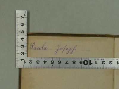 - (Joseph, Paula;X. Religionsschule der Jüdischen Gemeinde Berlin), Von Hand: Name; 'Paula Joseph'. 