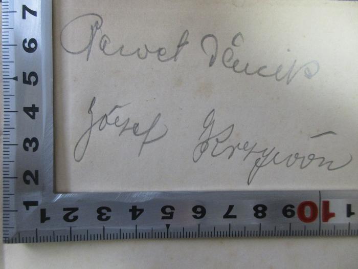 -, Von Hand: Autogramm; 'Pawel [?]
Jos[ef] [?]';5 X 378 : Die preußischen Kirchengesetze der Jahre 1874 und 1875 : nebst dem Reichsgesetze vom 4. Mai 1874 (1875)