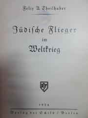 5 X 262 : Jüdische Flieger im Weltkrieg (1924)