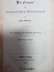 5 X 951 : Die Frauen der französischen Revolution (1854)