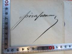 - (Spira, Salamon), Von Hand: Autogramm; 'Spira Salamon'. 