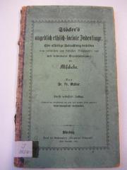 J Müll : Stöcker's angeblich ethisch-sociale Judenfrage. Eine allseitige Beleuchtung derselben vom politischen und sittlichen Standpunkte aus mit besonderer Berücksichtigung der Mischehe. (1880)