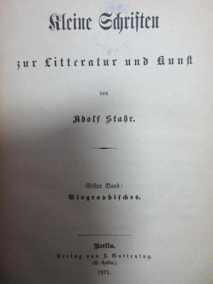 5 X 862-1 : Biographisches (1871)