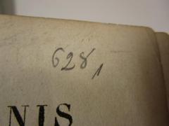 - (Jüdisch-Theologisches Seminar Fraenckel'scher Stiftung (Breslau) ), Von Hand: Signatur; '628 1'. 