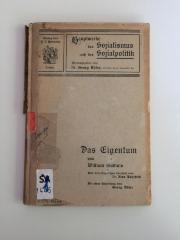 SA 1445 (ausgeschieden) : Das Eigentum (1904)