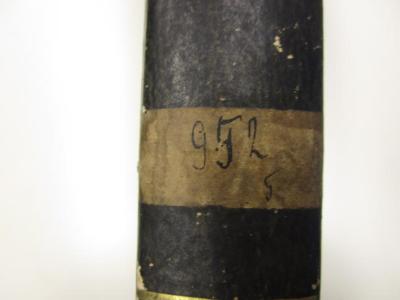  Geschichte der italienischen Staaten : vom Jahre 1492 bis 1830 (1832);- (Jüdisch-Theologisches Seminar Fraenckel'scher Stiftung (Breslau) ), Etikett: Signatur; '952 5'. 
