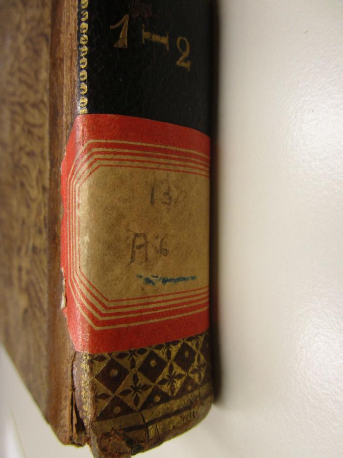  Mémoires de M. Le Duc de Lauzun (1822);- (unbekannt), Etikett: Signatur.  (Prototyp);- (unbekannt), Von Hand: Signatur; '13 A6'. 