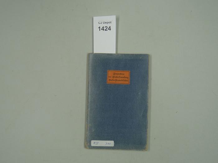  Verzeichnis der auserlesenen Büchersammlung des seligen Moses Mendelssohn. (1926 (1786))