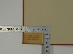 - (Blanck, Hugo), Etikett: Ortsangabe, Name, Berufsangabe/Titel/Branche, Buchhändler; 'Hugo Blanck
Buchhandlung und Antiquariat für chem. und techn. Literatur
Berlin-Charlottenburg 2
Knesebeckstraße 94'. 