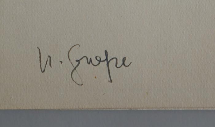 H. Grope [?]