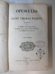 BN 2543.1856 : Opuscules de Saint Thomas d'Aquin (1856-1858)