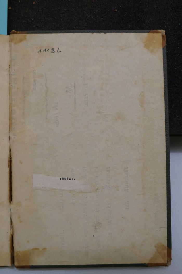 BD 4682 QAL : אבן בחן (1865);- (unbekannt), Von Hand: Signatur; '11182'. ;- (unbekannt), Ausriss: Exlibris; '[...]
? (השואה)'. 