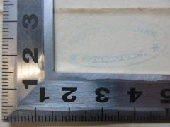 - (Kressmann, August), Stempel: Exlibris; 'August Kressmann
Stettin'. 