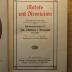 3 X 1431_2 : Rokoko und Revolution : Lebenserinnerung des Joh. Christian v. Mannlich 1741 - 1822 (1913)