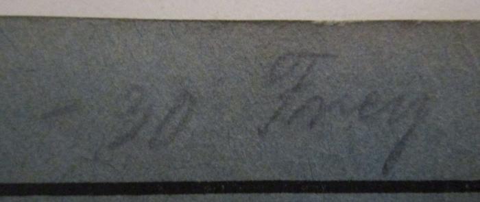  Mark Brandenburg dir schwör' ich Treue! Heft 4 (1924);- (unbekannt), Von Hand: Preis; '-30'. ;- (Frey, [?]), Von Hand: Autogramm, Name; 'Frey'. 