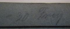 - (Frey, [?]), Von Hand: Autogramm, Name; 'Frey'. 