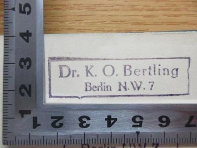 3 X 905 : Kennzeichen des Kalimangels : Signes de Manque de Potasse : Potash Deficiency Symptoms (1937);- (Bertling, K. O.;Bertling, Karl Oscar), Stempel: ; 'Dr. K. O. Bertling
Berlin N.W.7'.  (Prototyp)