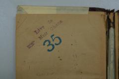 - (Ohana, Meir), Stempel: Nummer; '35'. 
