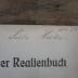 Pe 1724 1903 2: Berliner Realienbuch : zweiter Teil (1903)