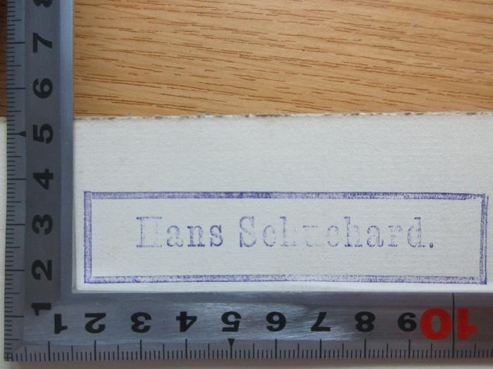 5 X 1010 : The back blocks of China : a narrative of experiences among the Chinese, Sifans, Lolos, Tibetans, Shans and Kachins, between Shanghai and the Irrawadie (1904);- (Schuchard, Hans), Stempel: Name; 'Hans Schuchard'. 