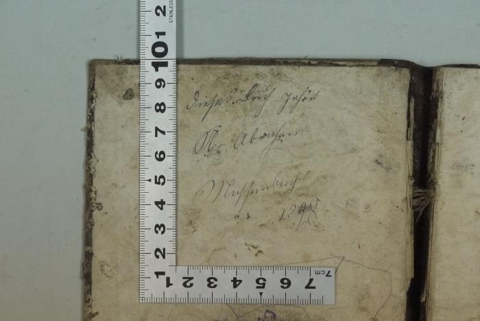 -, Von Hand: Autogramm, Ortsangabe, Datum; '[xxx] 1898'