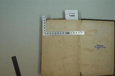 - (Oppenheimer, M.), Von Hand: Autogramm, Name; 'M. Oppenheimer'. 