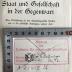 A2 / VIE 36 (ausgesondert) : Staat und Gesellschaft in der Gegenwart
Eine Einführung in das staatsbürgerliche Denken und in die politische Bewegung unserer Zeit (1916)