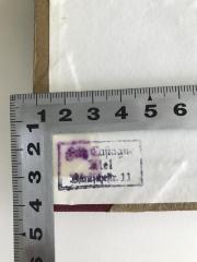 - (Castaque, Fritz), Stempel: Name, Ortsangabe; 'Fritz Castaque, Kiel, [B…nische]str. 11'. 