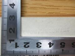 - (Neumann, Ludwig), Stempel: -; 'Ludwig Neumann'. 
