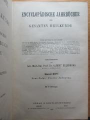 7 R 114&lt;3&gt;31 : Encyclopädische Jahrbücher der gesamten Heilkunde (1907)