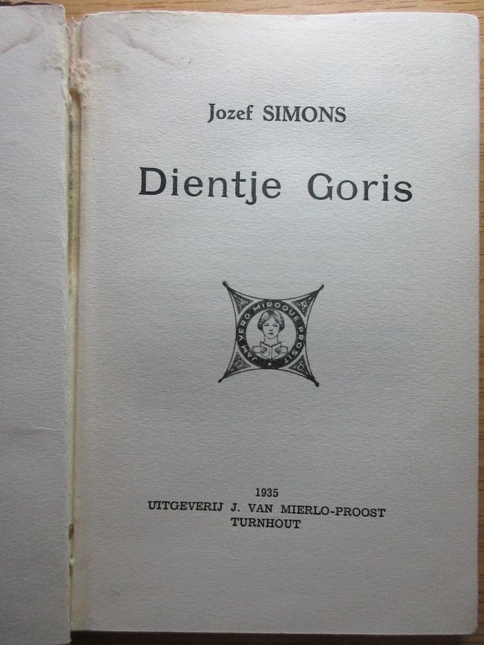 7 Q 10 : Dientje Goris (1935)