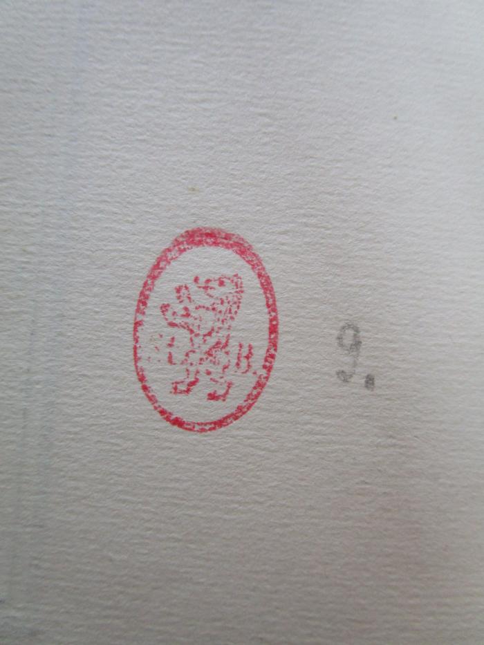 I 35456 2. Ex.: Englische Dokumente zur Erdrosselung Persiens (1917);51 / 5822 (unbekannt), Von Hand: Nummer; '9.'. 