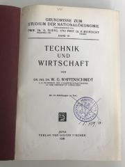 Da 666a (ausgeschieden) : Technik und Wirtschaft (1928)