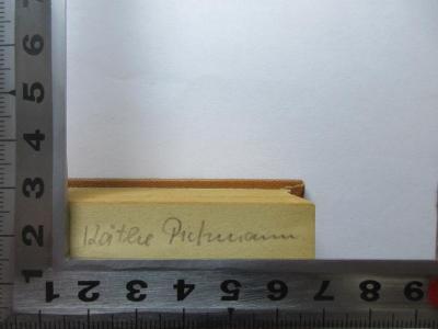 - (Pichmann, Käthe), Von Hand: Name; 'Käthe Pichmann'. ;9 X 250&lt;3&gt; : Die Sünde wider die Liebe : ein Zeitroman (1922)