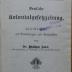 II 2633: Deutsche Kolonialgesetzgebung : Text-Ausgabe mit Anmerkungen und Sachregister (1901)