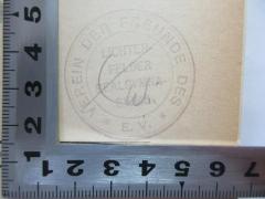 - (Verein der Freunde des Lichterfelder Realgymnasiums), Stempel: -; 'Verein der Freunde des
*E.V.*
Lichterfelder Realgymnasium'. 