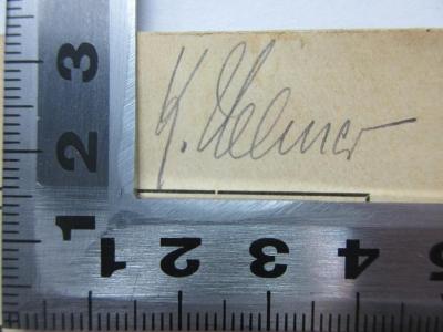 - (Uelmer, K.), Von Hand: Name; 'K. Uelmer'. ;14 X 152 : Verzeichnis von Lichtbildern aus der Sammlung des Deutschen Museums (ca. 1930)